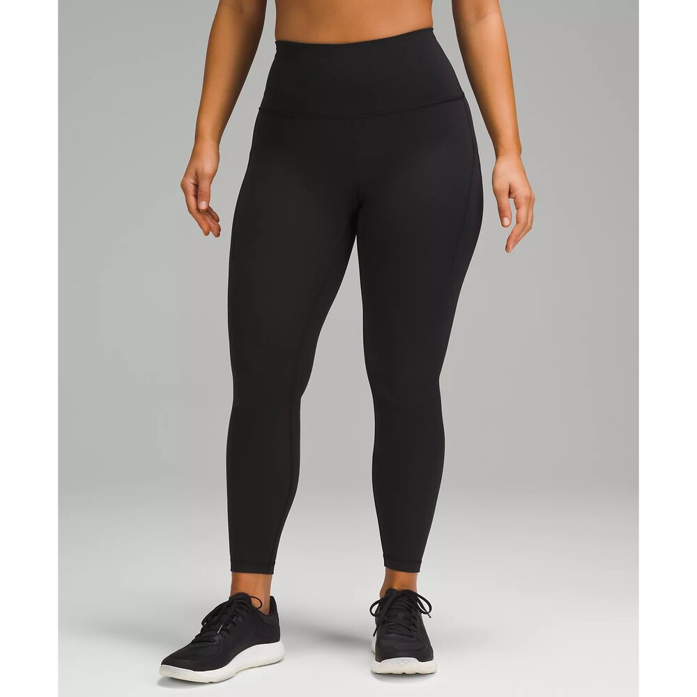 lululemon Wunder Train High-Rise Tight with Pockets 25" Size 6  BLACK NWT